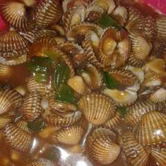 รูปของ Kerang saus tiram asam pedas