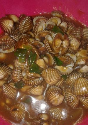 Foto resep Kerang saus tiram asam pedas