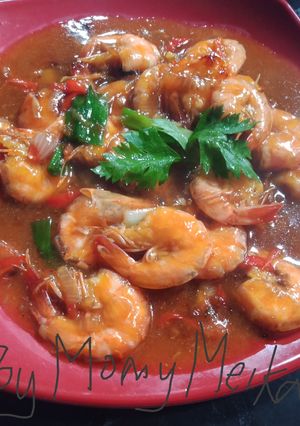 Foto resep Udang saus Tiram by Momy Meika