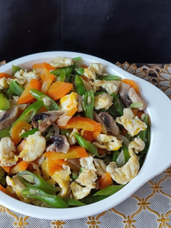 Foto resep Tumis Buncis Wortel Jamur Kancing