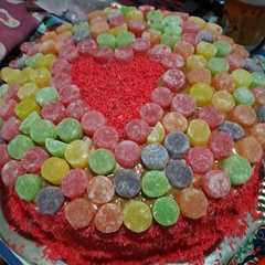 Una foto de Torta de san valentin❤️