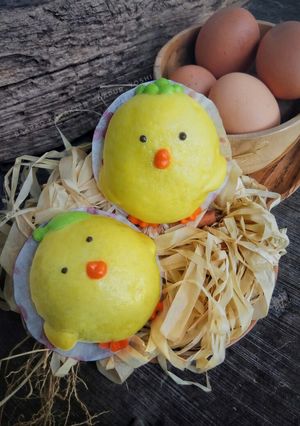Foto resep Bakpao karakter tanpa telur