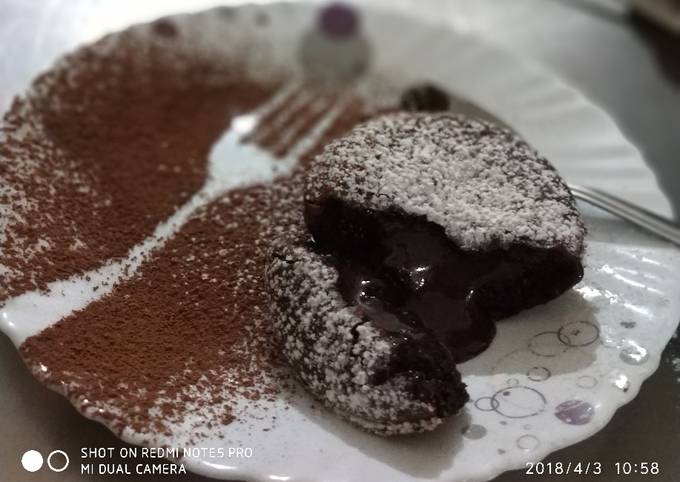 Recipe of Homemade Choco lava cake