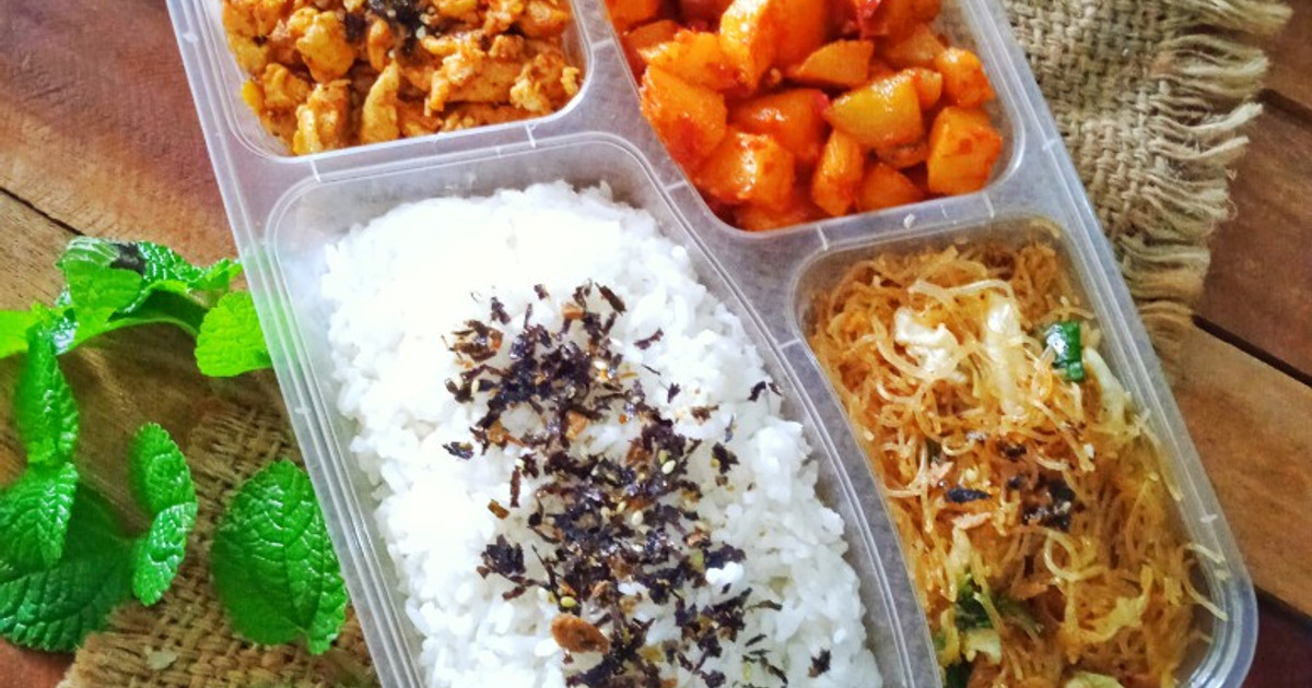 Resep Bento Resep Bento Bekel Sekolah oleh Yuni Kurniasih, - Cookpad