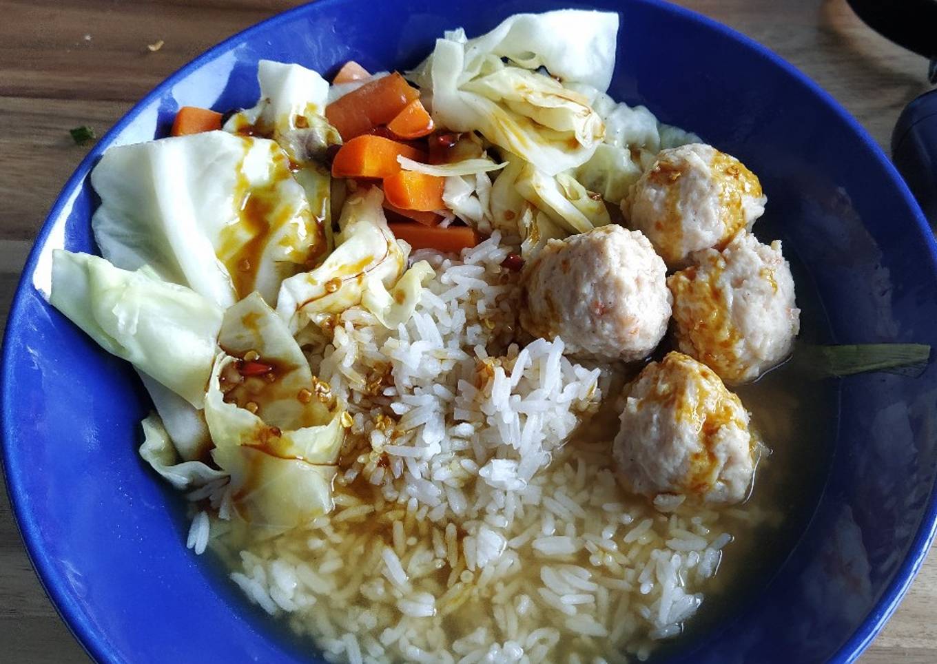 Baso putih (babi+udang)
