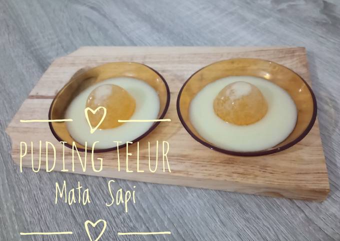 Puding Telur Mata Sapi