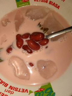Foto resep Es kacang merah simple