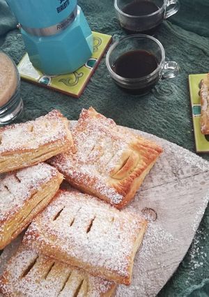 Foto di Saccottini di sfoglia con Nutella e banane