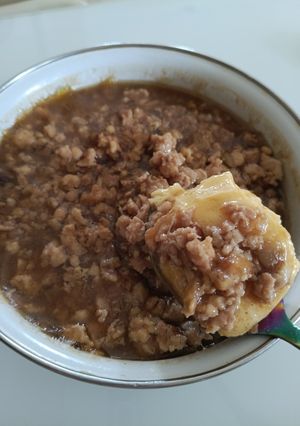 Foto resep Tim telur daging cincang