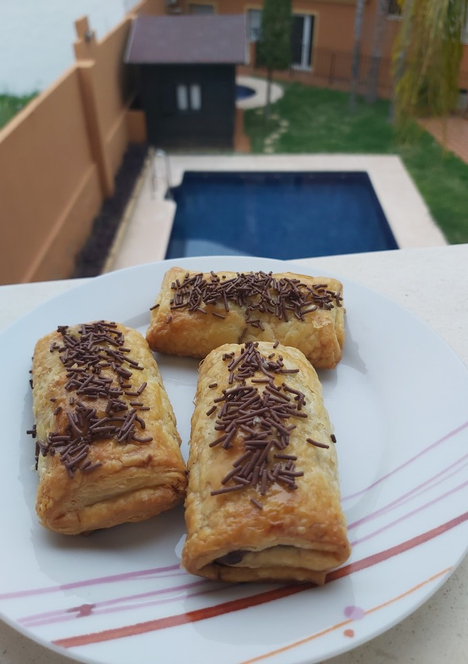 Una foto de Napolitanas de chocolate