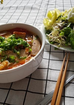 Hình của món Buổi sáng Bún riêu cua đồng.