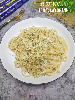 Foto resep Fetucini Carbonara
