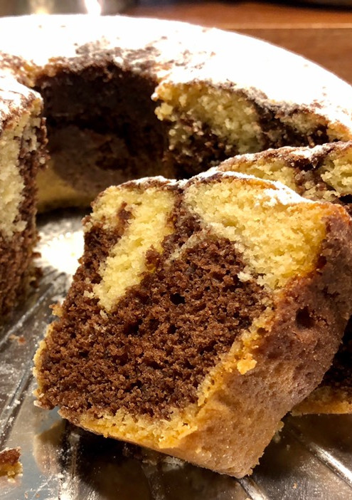 Una foto de Torta marmolada