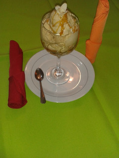 Una foto de Helado de Trucha Ahumada