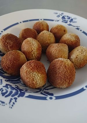 Une photo de Billes de fromage apéritives
