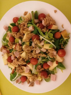Una foto de Ensalada de canónigos