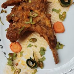 A picture of Chops karahi.