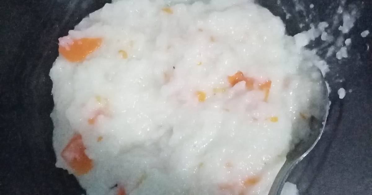 Resep Bubur Nasi Wortel Oleh Abdul Al Gani Gani - Cookpad