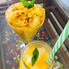 A picture of Mojito macaroni.