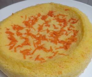 Masakan Populer Bolu Tepung Beras Wortel Kukus Lezat Mantap