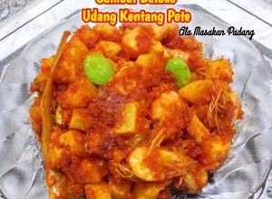 Foto resep Sambal Balado Udang Kentang Pete Ala Masakan Padang
