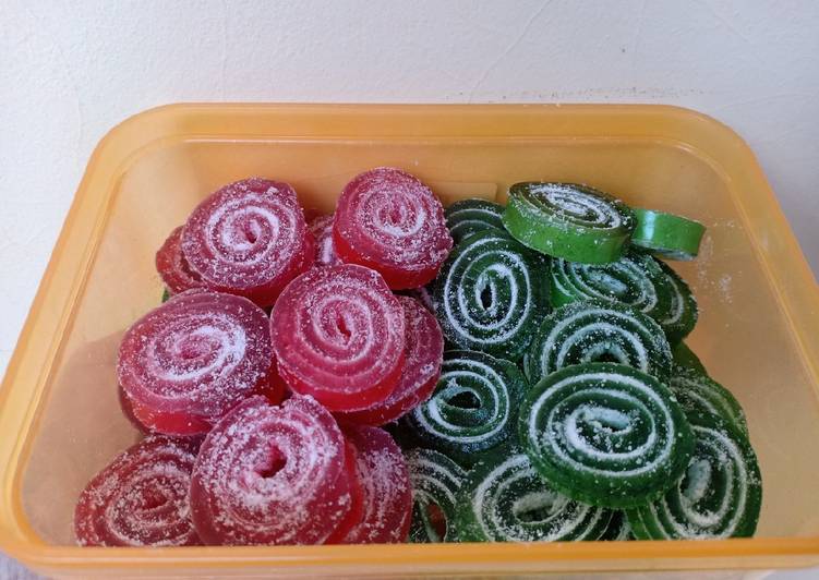 Jelly roll candy