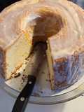 Cream cheese pound cake