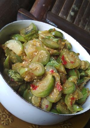 Foto resep Tumis terong gelatik