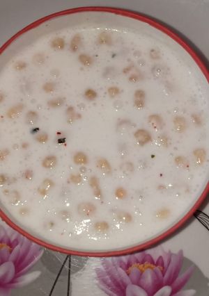 A picture of Boondi Raita.