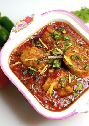 A picture of Tomato Chicken.