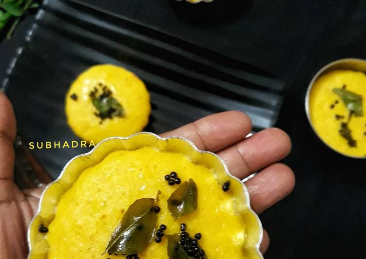 Dhokla muffins