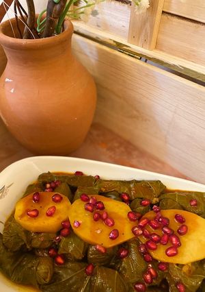 صورة لوصفة ورق عنب 😋