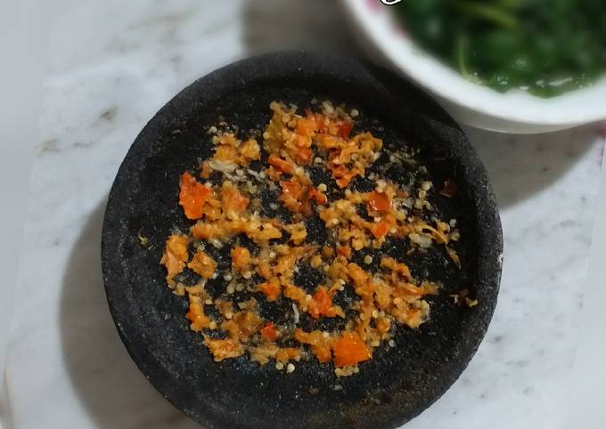 Sambal Bawang mentahan