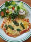 Pechuga estilo pizza, fácil y rápida