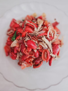 Foto resep Oseng Kulit Melinjo