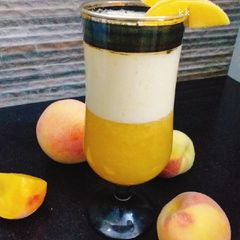 A picture of Peach slush.