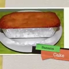 A picture of Banana cake.