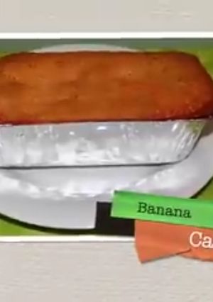 A picture of Banana cake.