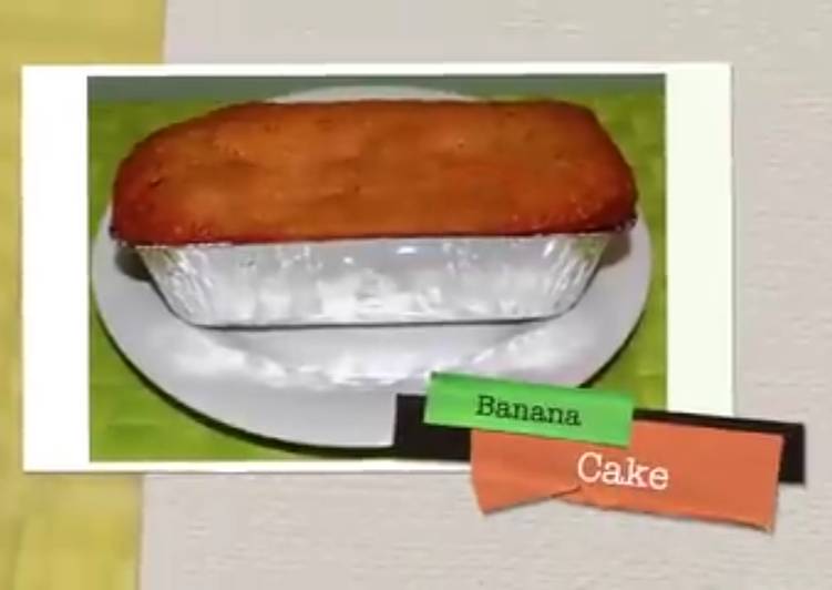 Recipe of Ultimate Banana cake