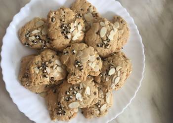 Easiest Way to Make Perfect Softcookies with almonds
