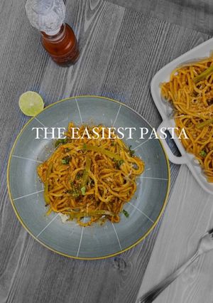 صورة لوصفة اسهل بأستا |THE EASIEST PASTA