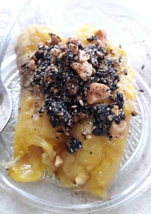 รูปของ กล้วยไข่โรยงาดำ