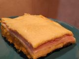 Lasagna integral con calabacín y fiambre