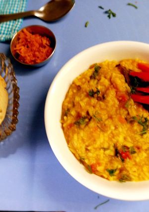 A picture of Nutritious Khichdi - One Pot meal.