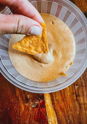 Φωτογραφία της συνταγής Vegan Mexican Fondue 🫕