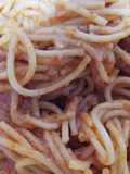 Spaghetti con Salsa Pibil