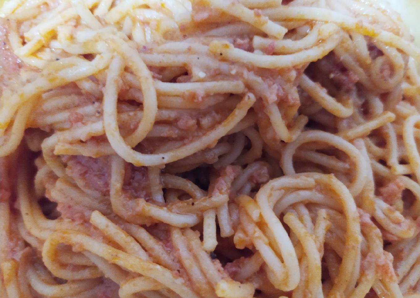 Spaghetti con Salsa Pibil