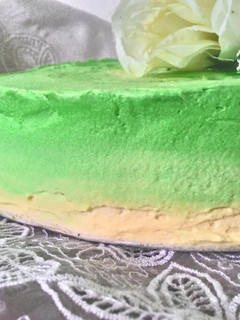 Foto resep Pandan ombre cake