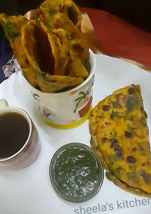 মেথি পরটা (methi paratha recipe in bengali) রেসিপির প্রধান ছবি