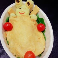 A picture of Cheese omelette!.